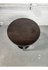 Round Wooden Side Table