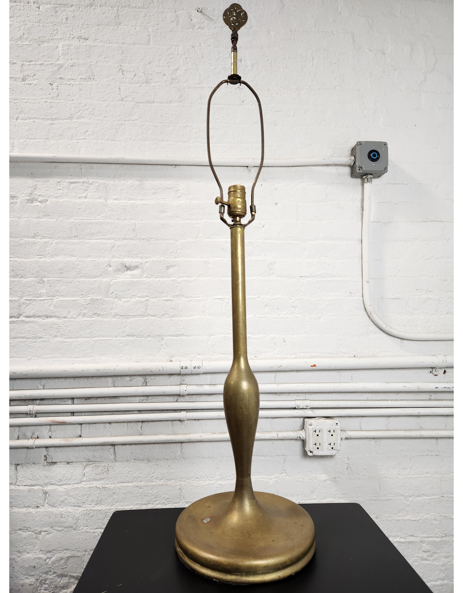 Brass Arts & Crafts Table Lamp