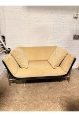 Dema Rataplan Sofa in Tan Suede