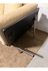 Dema Rataplan Sofa in Tan Suede