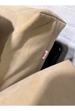 Dema Rataplan Sofa in Tan Suede