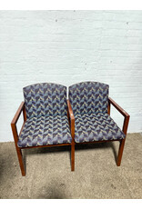 Reception Lounge 2-Seat Loveseat Chair