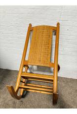 Cane Back & Bottom Rocking Chair