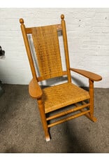 Cane Back & Bottom Rocking Chair