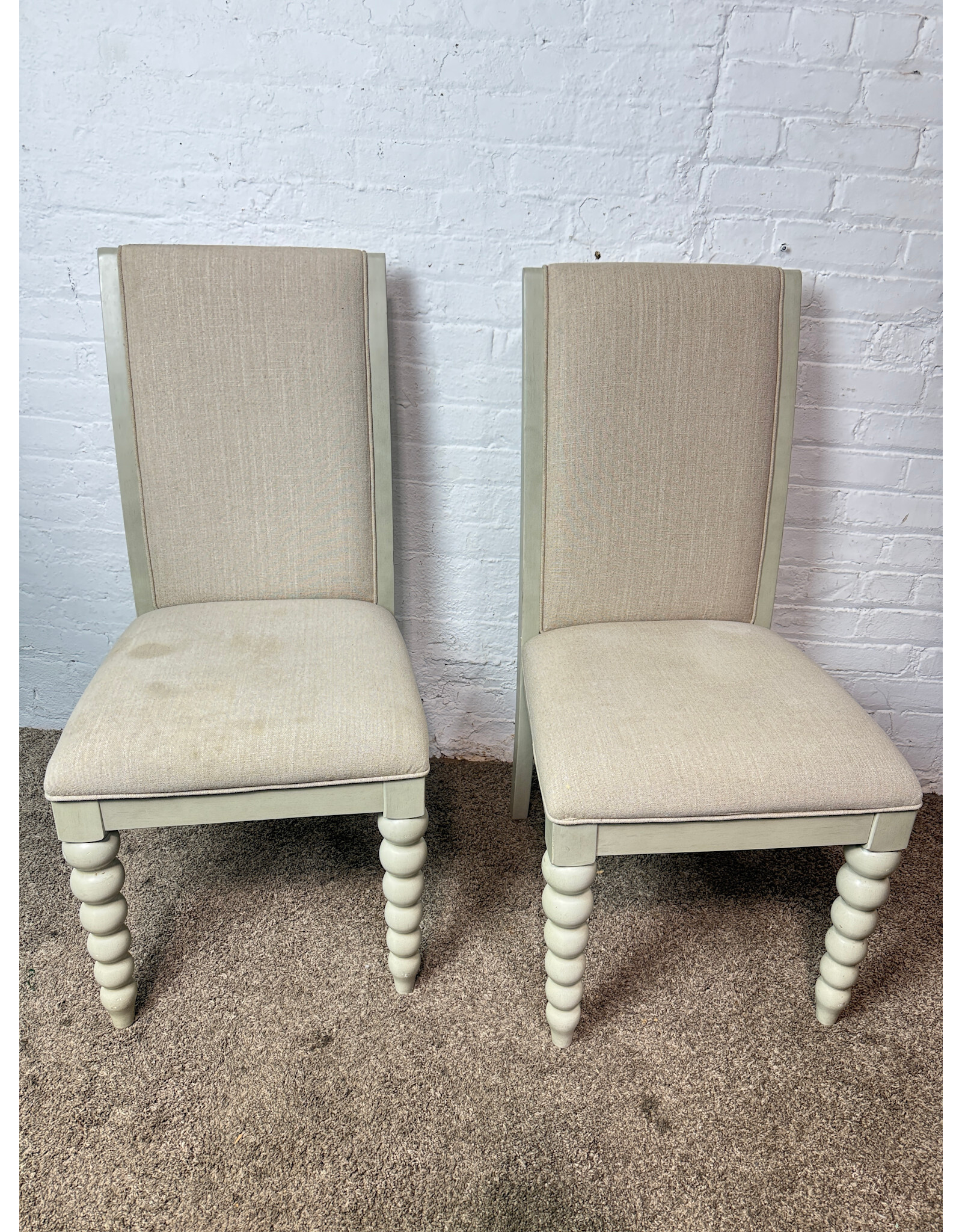 Modern Dove Grey Dining Chair