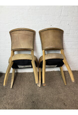 Restoration Hardware Restoration Hardware Chocolate Leather Dining Chair