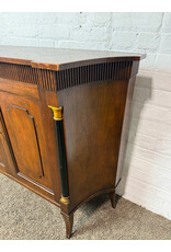 Baker Neoclassical Cherry Wood Commodes/Server