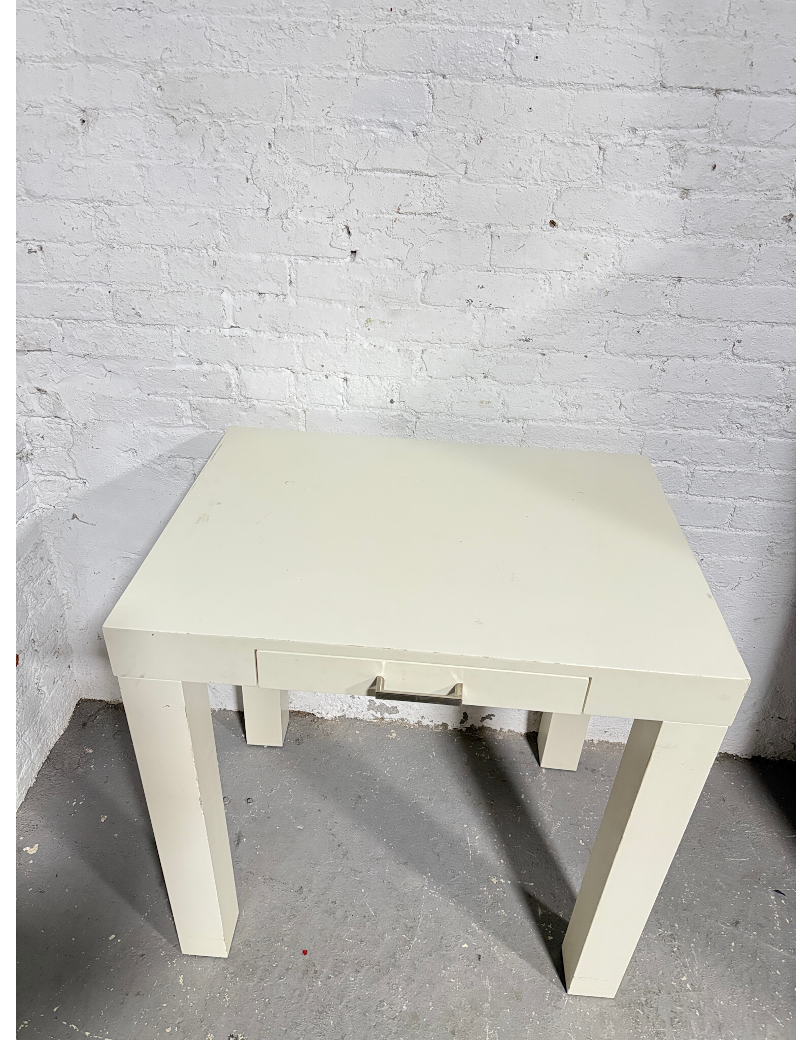 POTTERY BARN Pottery Barn Parsons White Mini Desk