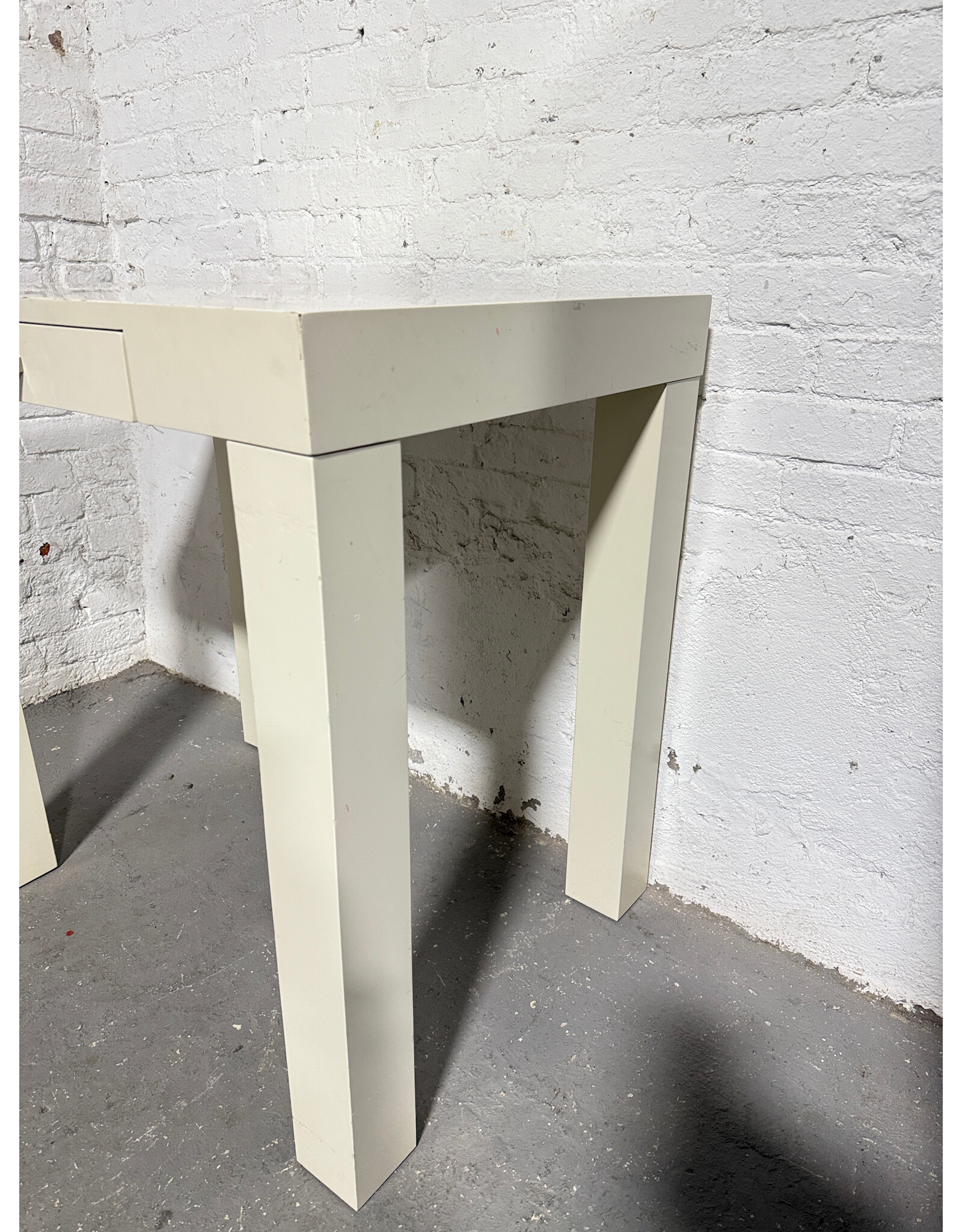 POTTERY BARN Pottery Barn Parsons White Mini Desk