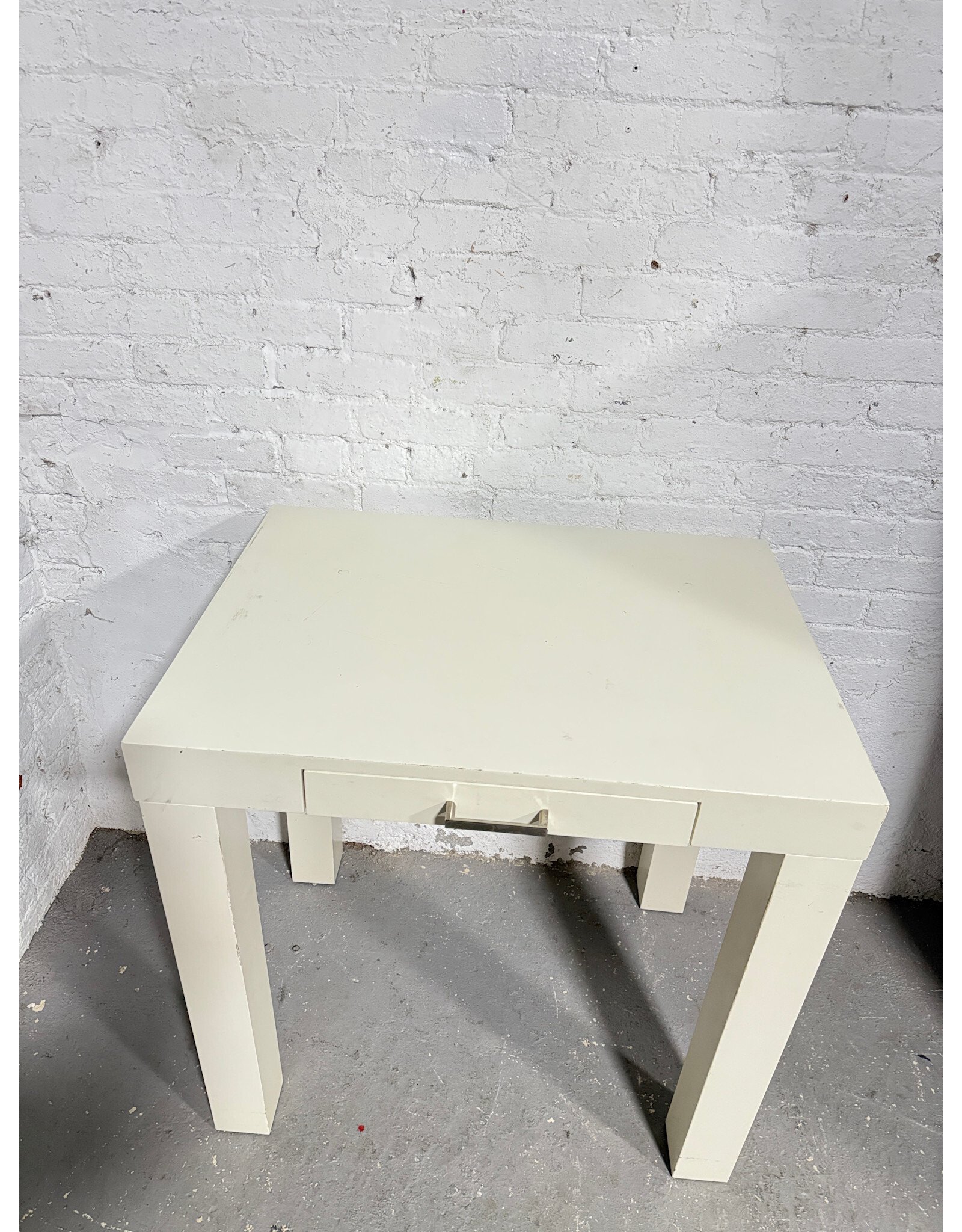 POTTERY BARN Pottery Barn Parsons White Mini Desk