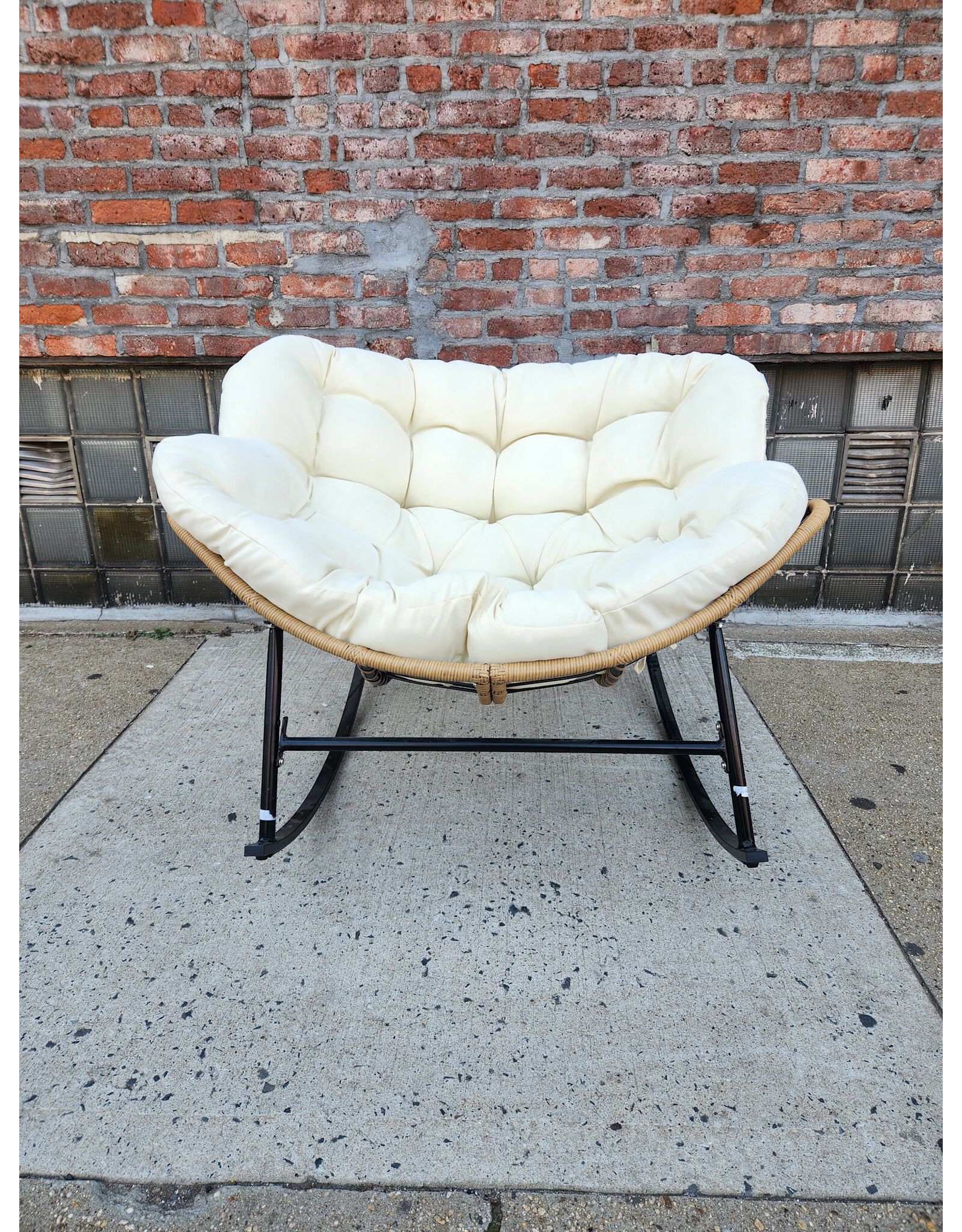 Nicesoul Rocking Papasan Chair