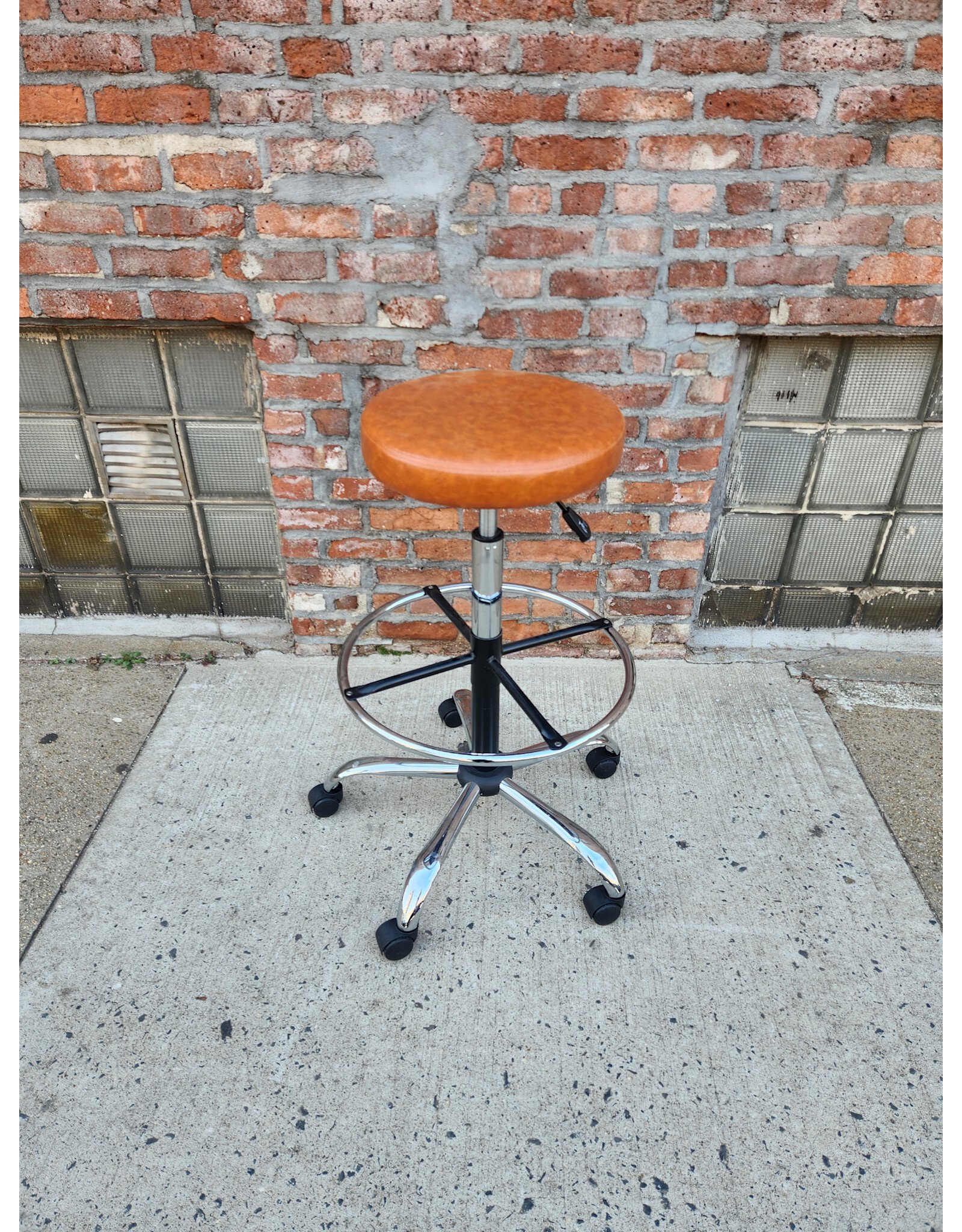 Modern Rolling Work Stool