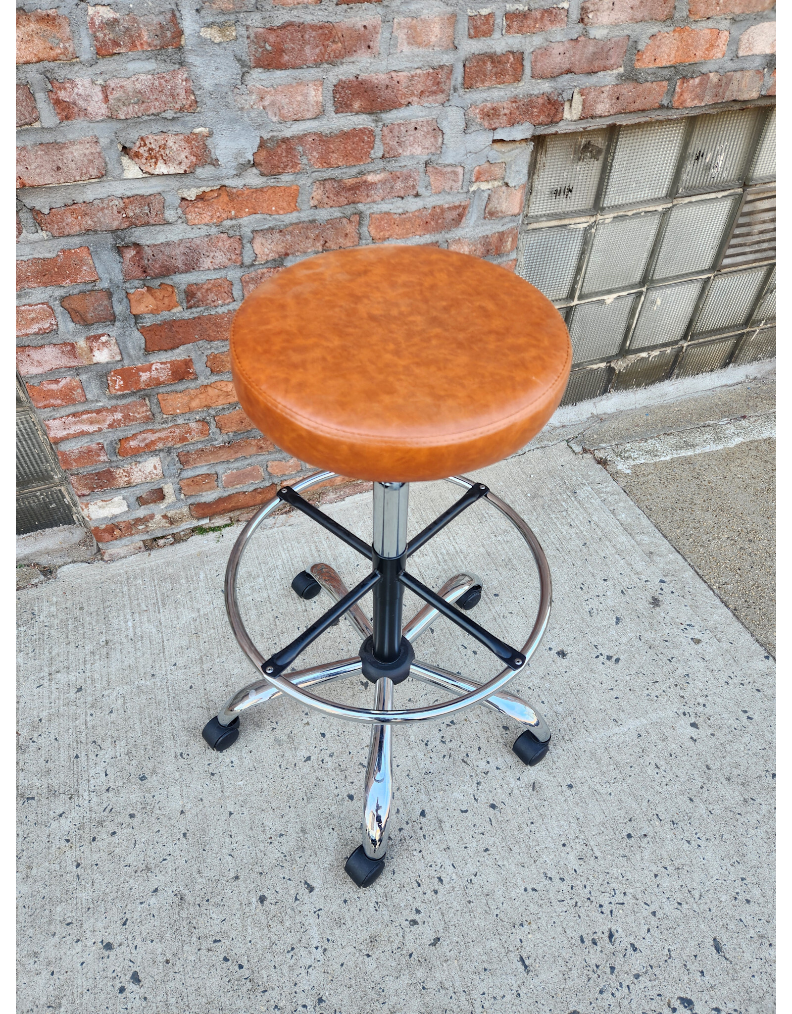 Modern Rolling Work Stool