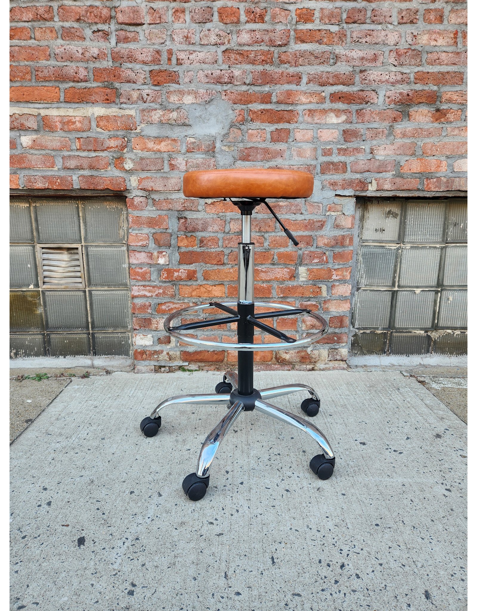 Modern Rolling Work Stool