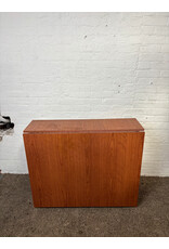 Mid-Century Style Modern Faux Teak Drop-leaf Dining Table Mid-Century Style Modern Faux Teak Drop-leaf Dining Table