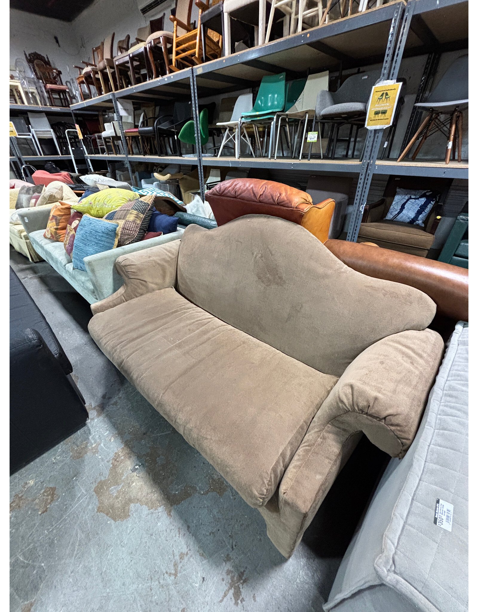 Light Brown Loveseat