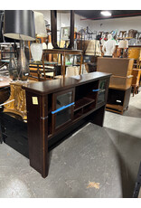 Burnt Umber Corner Desk