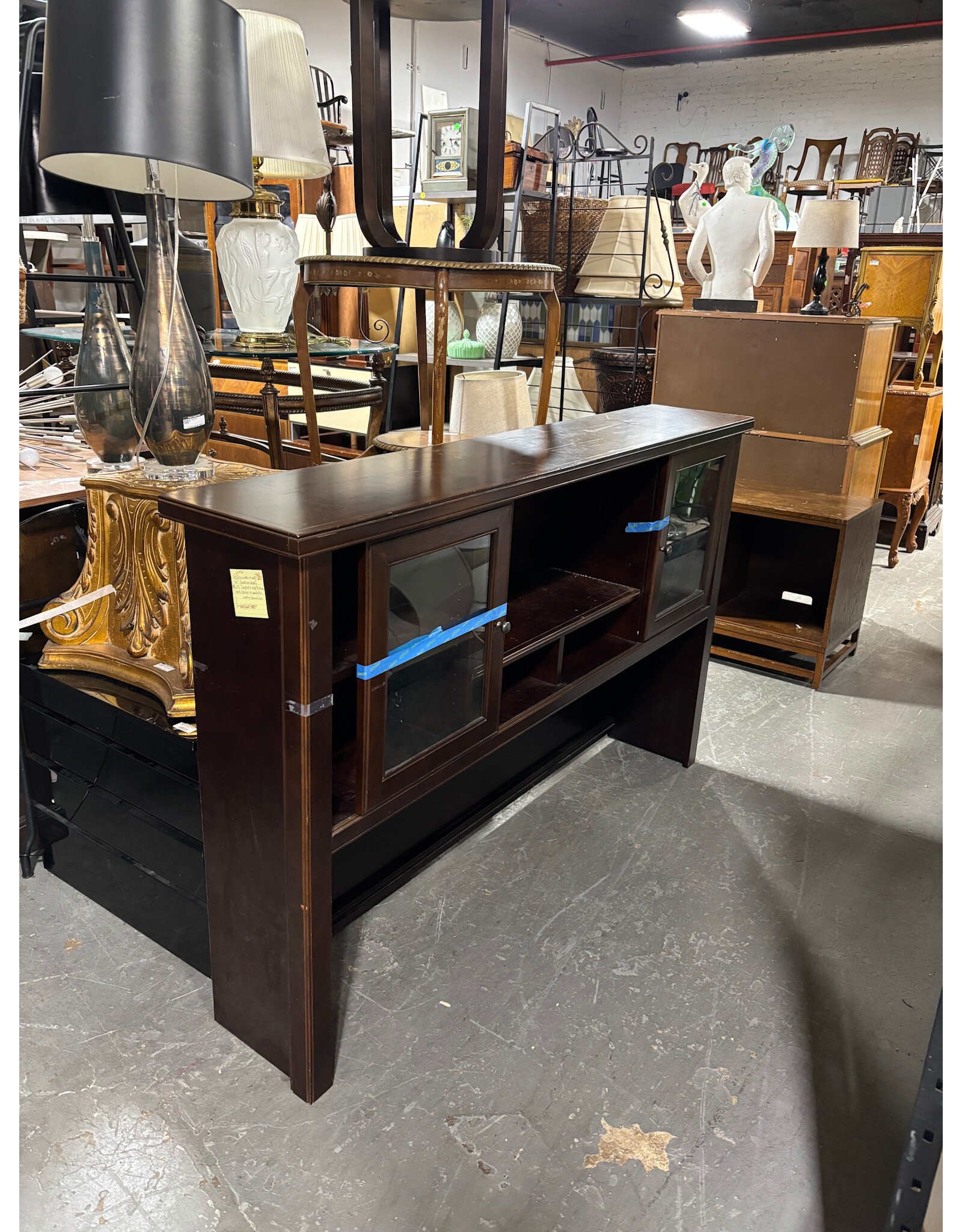 Burnt Umber Corner Desk