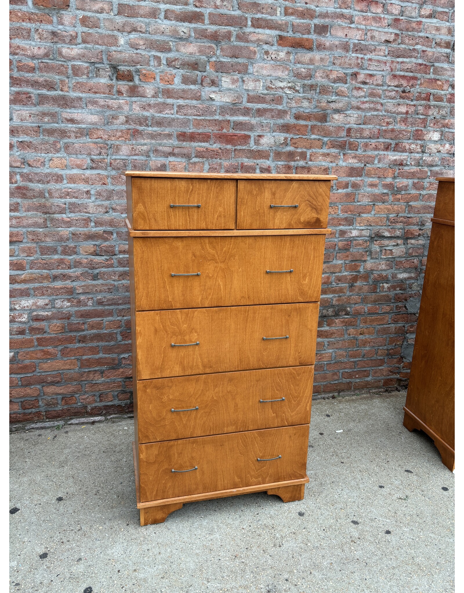 Mid Century Walnut Tallboy