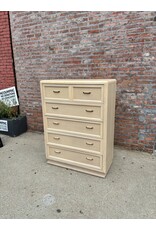 Thomasville Whitewashed Oak Post-Modern Chest of Drawers