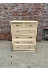 Thomasville Whitewashed Oak Post-Modern Chest of Drawers