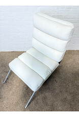 Modern Upholstered Armless Accent Lounge Chair
