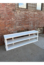 Makor White Entertainment Console