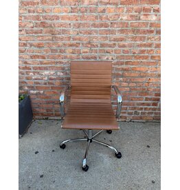 Brown Leather Office Chair
