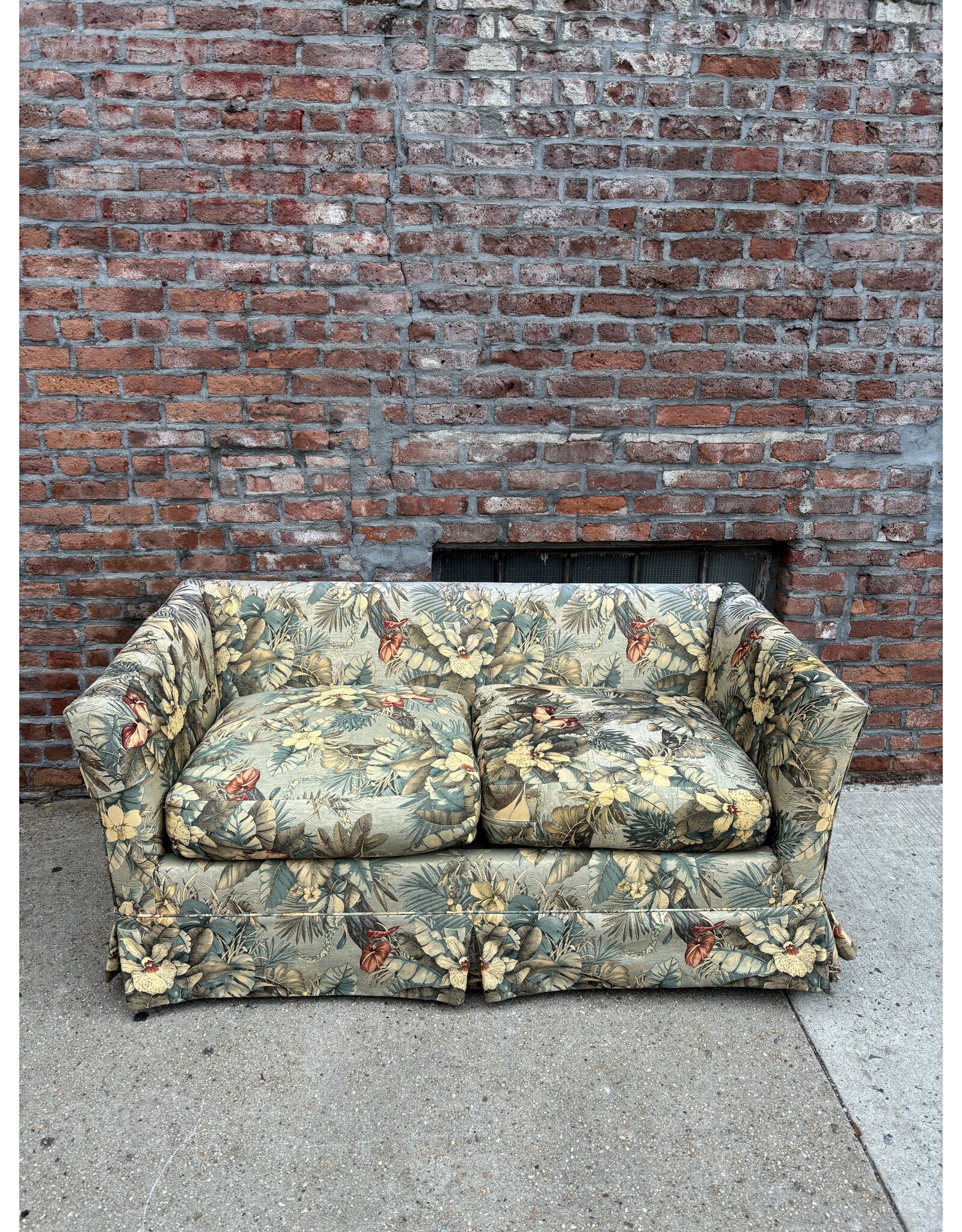 Floral Tapestry Sofa