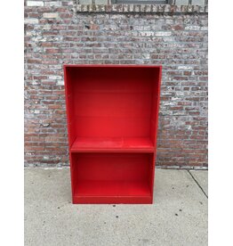 Red Shelving Unit