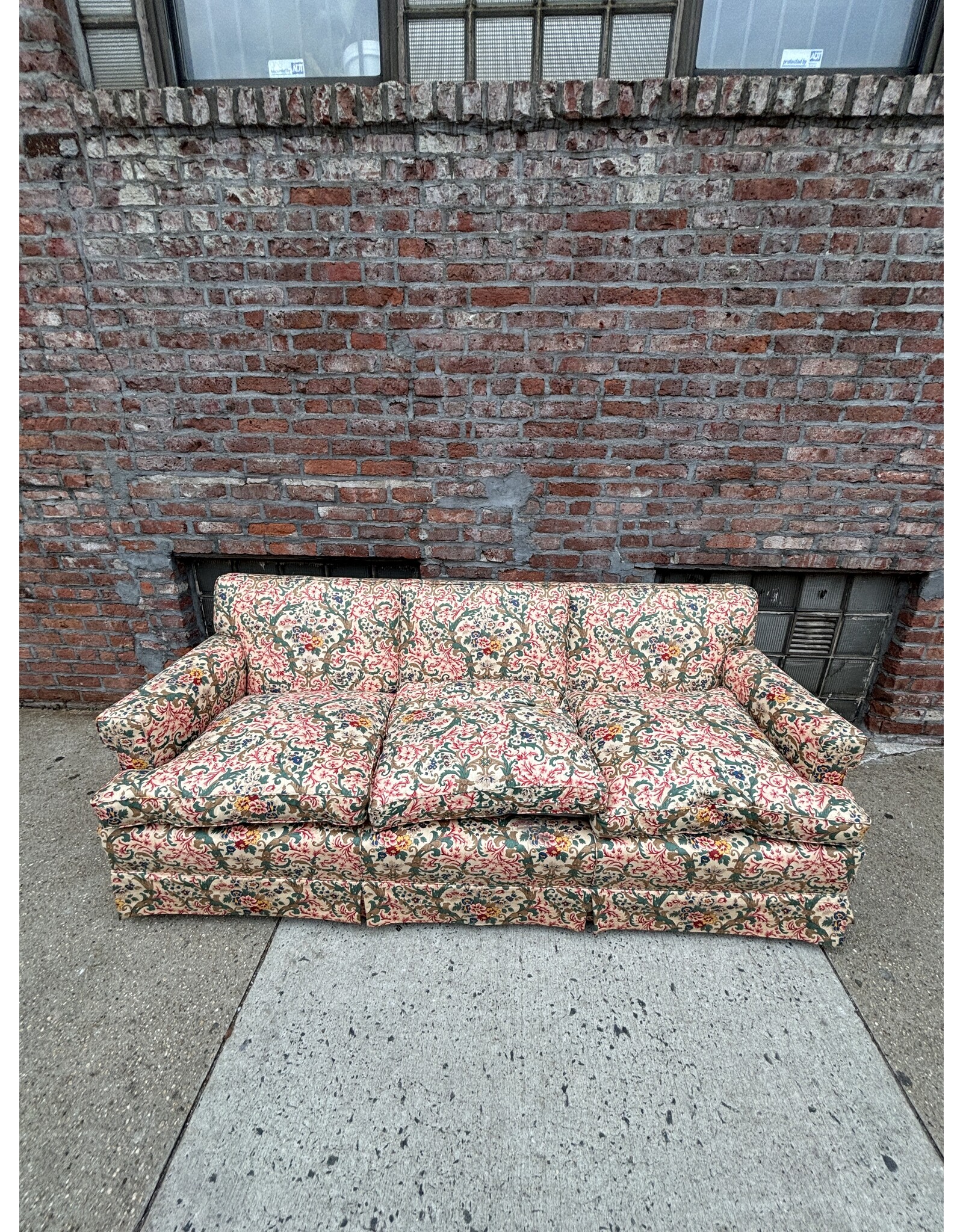 Floral Print Sofa