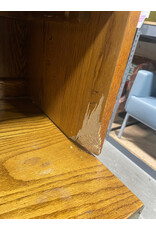 Vintage Bernhardt Campaign Style Mahogany Double Dresser Hutch Bookshelf Mirror Vintage Bernhardt Campaign Style Mahogany Double Dresser Hutch Bookshelf Mirror