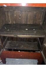 Antique Chinese Red Lacquered Wedding Cabinet Antique Chinese Red Lacquered Wedding Cabinet