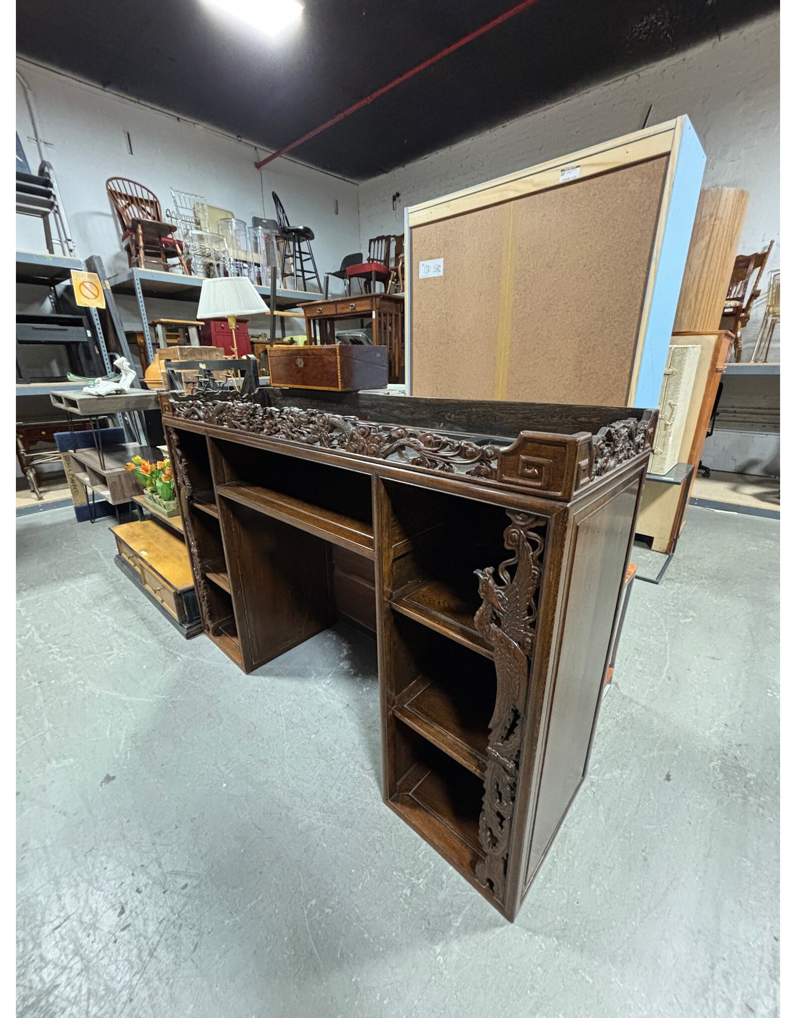 19th Century Hand Carved Sidebaord