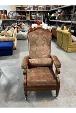 A William IV Style Mahogany Reclining Chair A William IV Style Mahogany Reclining Chair