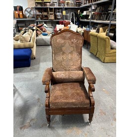A William IV Style Mahogany Reclining Chair