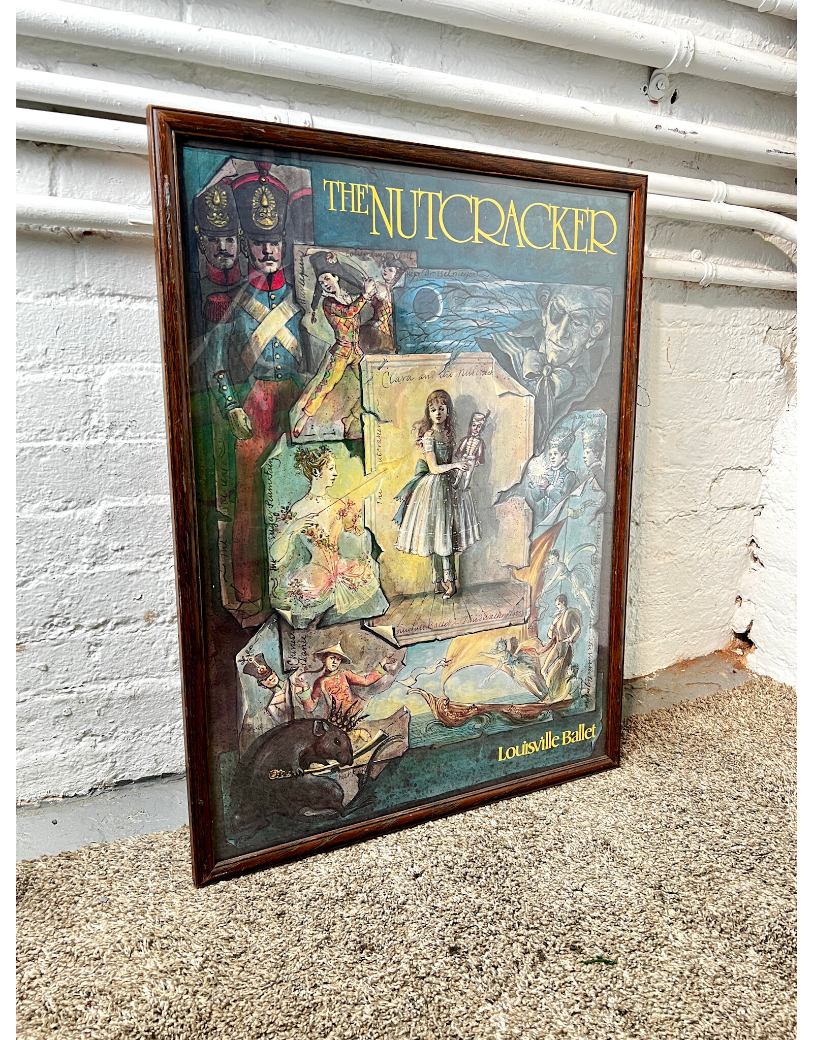 Framed The Nutcracker poster by the Louisville Ballet
