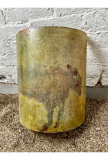 Little Guy, painting on curved board