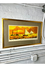 Down to sea #2, 20/20,  framed print, sgnd George S. Jack