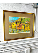 Portofino, 5/20, framed print, sgnd George S. Jack