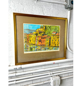 Portofino, 5/20, framed print, sgnd George S. Jack