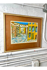 Harbor, 12/20, framed print, sgnd George S. Jack