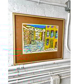 Harbor, 12/20, framed print, sgnd George S. Jack