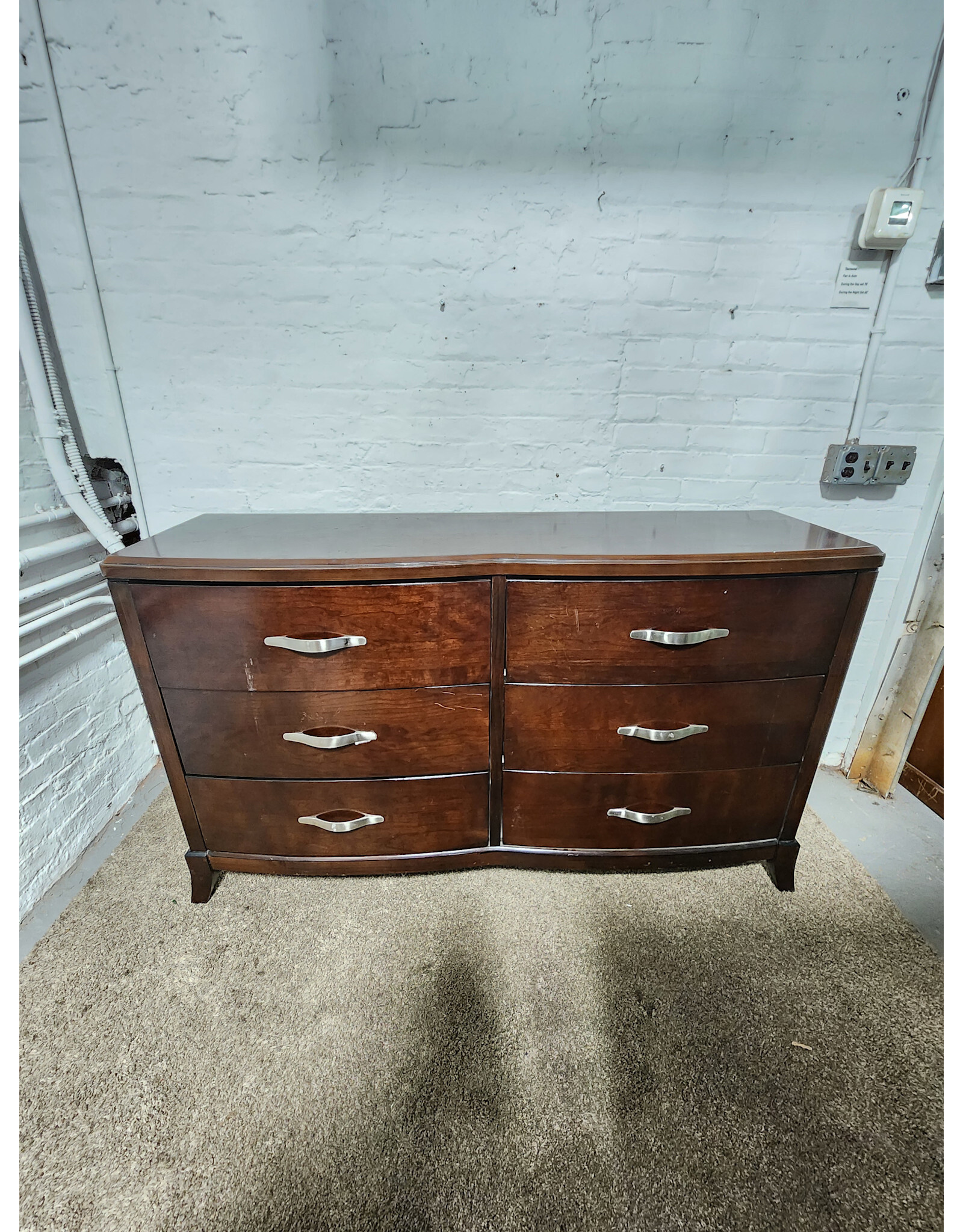 Espresso 6-Drawer Dresser