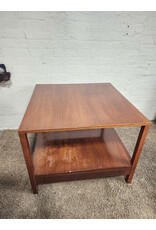 Wooden MCM 2-tier Coffee Table with Drawer Wooden MCM 2-tier Coffee Table with Drawer