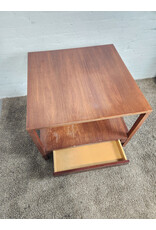 Wooden MCM 2-tier Coffee Table with Drawer Wooden MCM 2-tier Coffee Table with Drawer