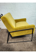 Article Regis Yarrow Gold Velvet Lounge Chair Article Regis Yarrow Gold Velvet Lounge Chair