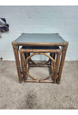 McGuire Bamboo and Slate Nesting Tables McGuire Bamboo and Slate Nesting Tables