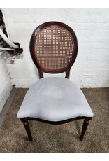 Bombay Company Vintage Louis XVI Style Cane Back Dining Chair Bombay Company Vintage Louis XVI Style Cane Back Dining Chair