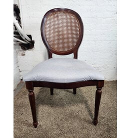 Bombay Company Vintage Louis XVI Style Cane Back Dining Chair
